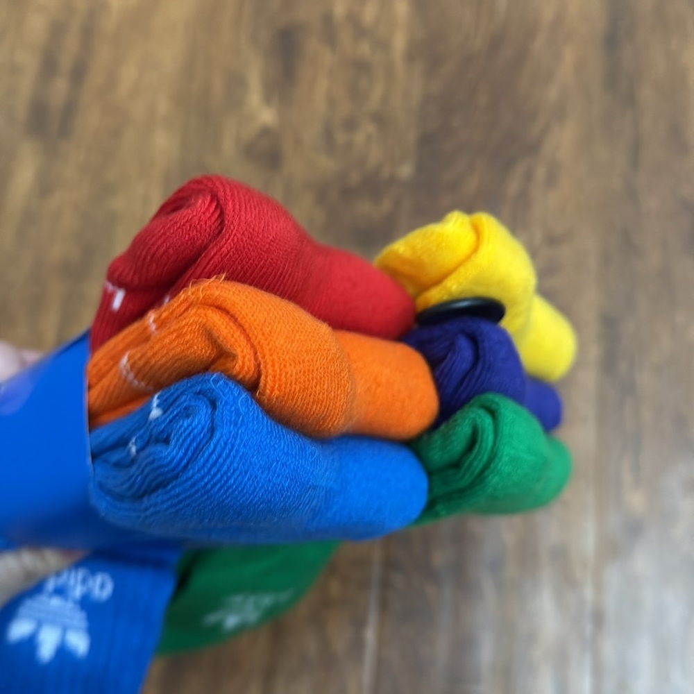 Adidas Originals Crew Multi Sport Socks 6 Pack Size L - Picture 15 of 17